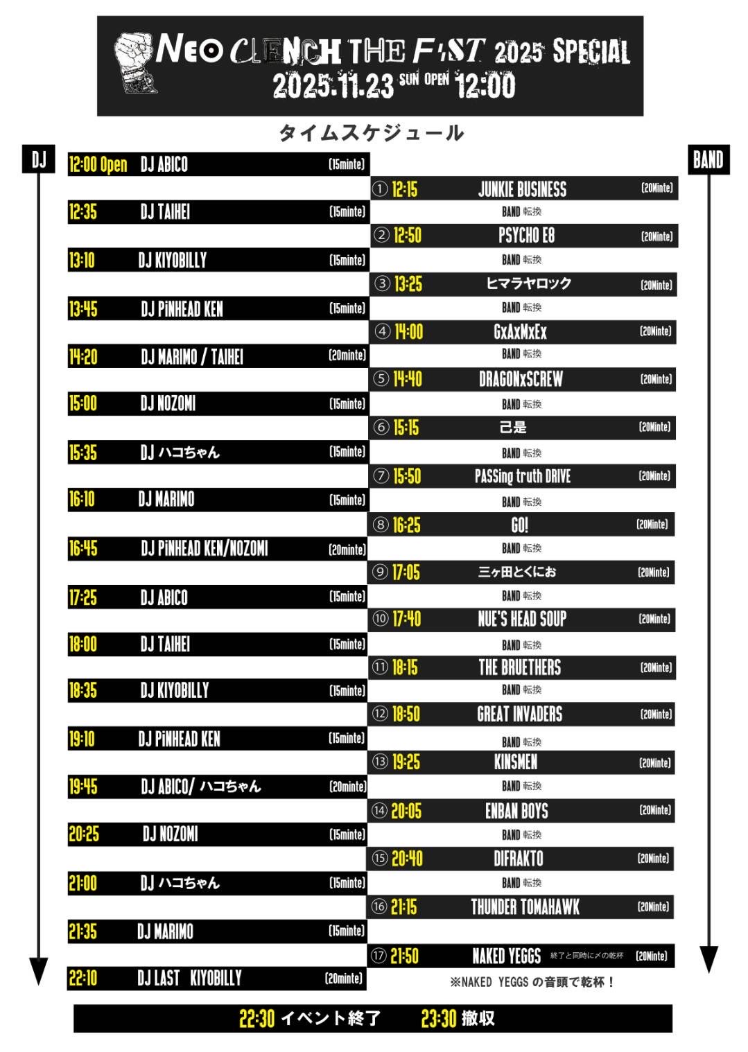 NEO CLENCH THE FIST SP
